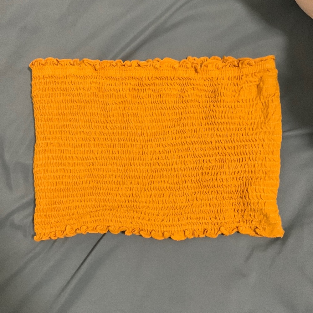 Yellow Better Be tube top